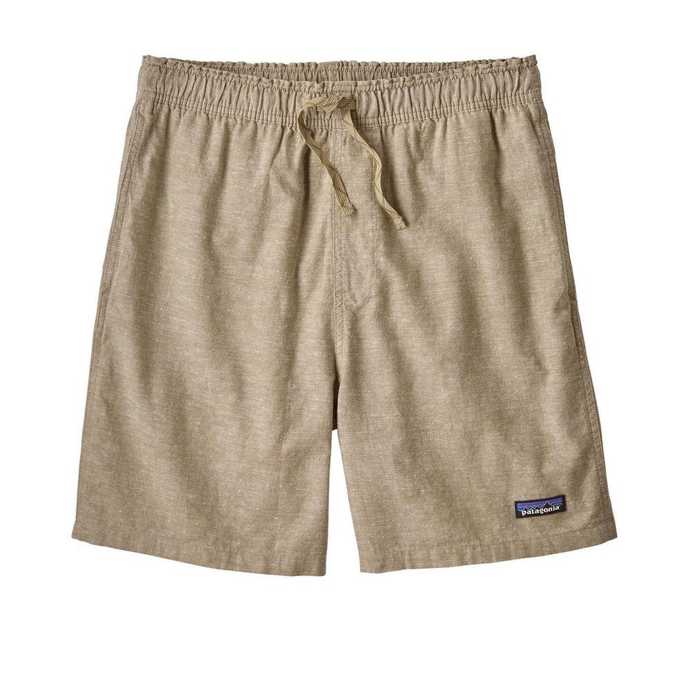 Patagonia Men's Baggies Natural Cotton Pull On Shorts Size Small - Picture 2 of 6
